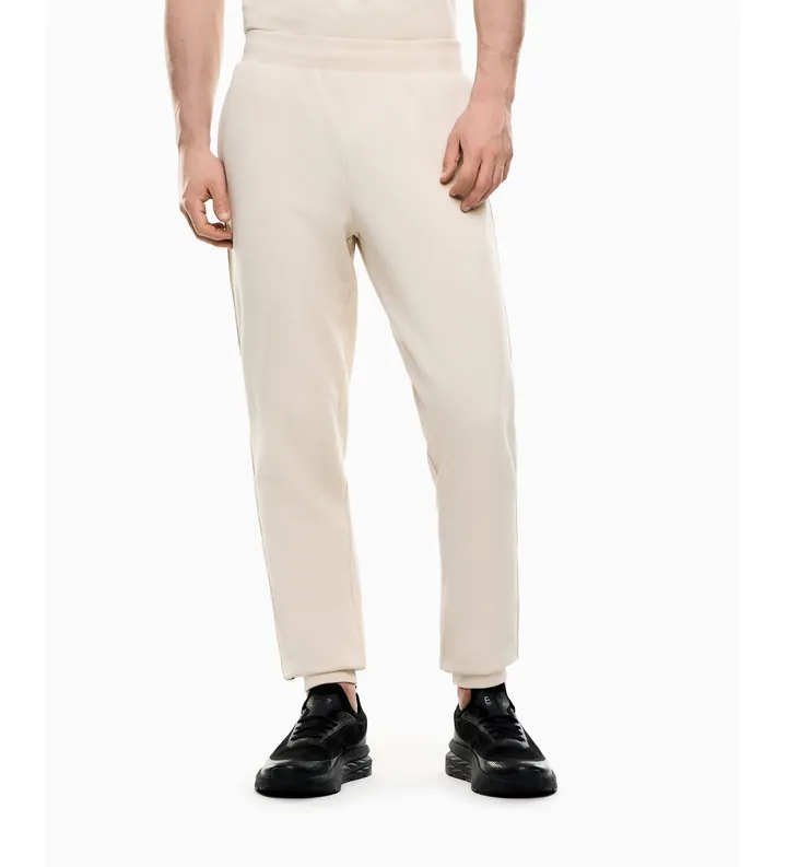 EA7 para hombre. 7M001482_AF12660 Pantalón Interlock beige (L), Casual, Deportivo, Algodón