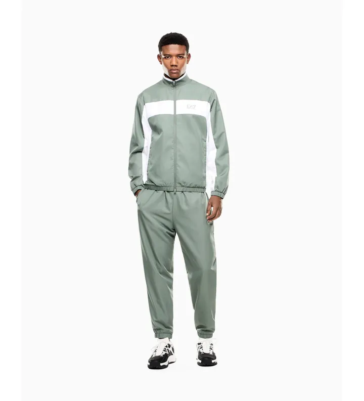 EA7 para hombre. 7M001530_AF16072 Conjunto Tennis Pro Azul (3XL), Deportivo, Sportswear, Multideporte, Poliéster, Manga larga