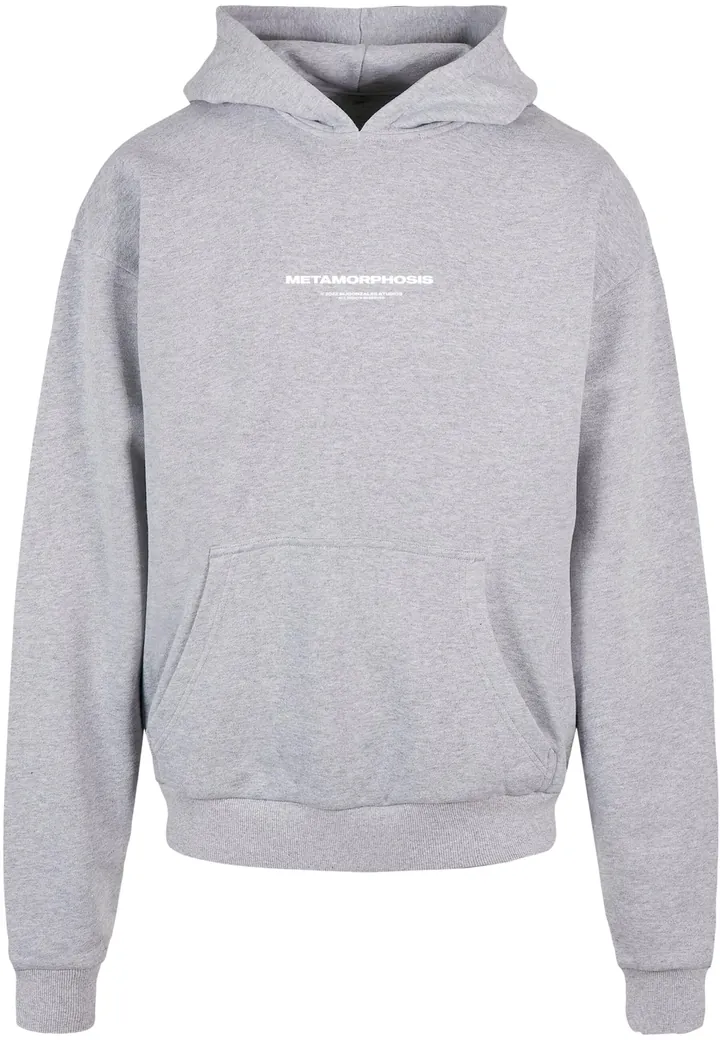 MJ Gonzales Sudadera 'Metamorphose V.4' gris moteado / lila / blanco