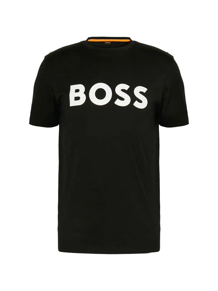 BOSS Camiseta 'Thinking 1' negro / blanco