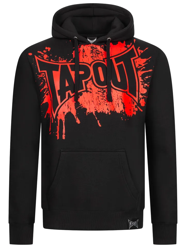 Tapout Sudadera 'Pacomila' rojo sangre / negro
