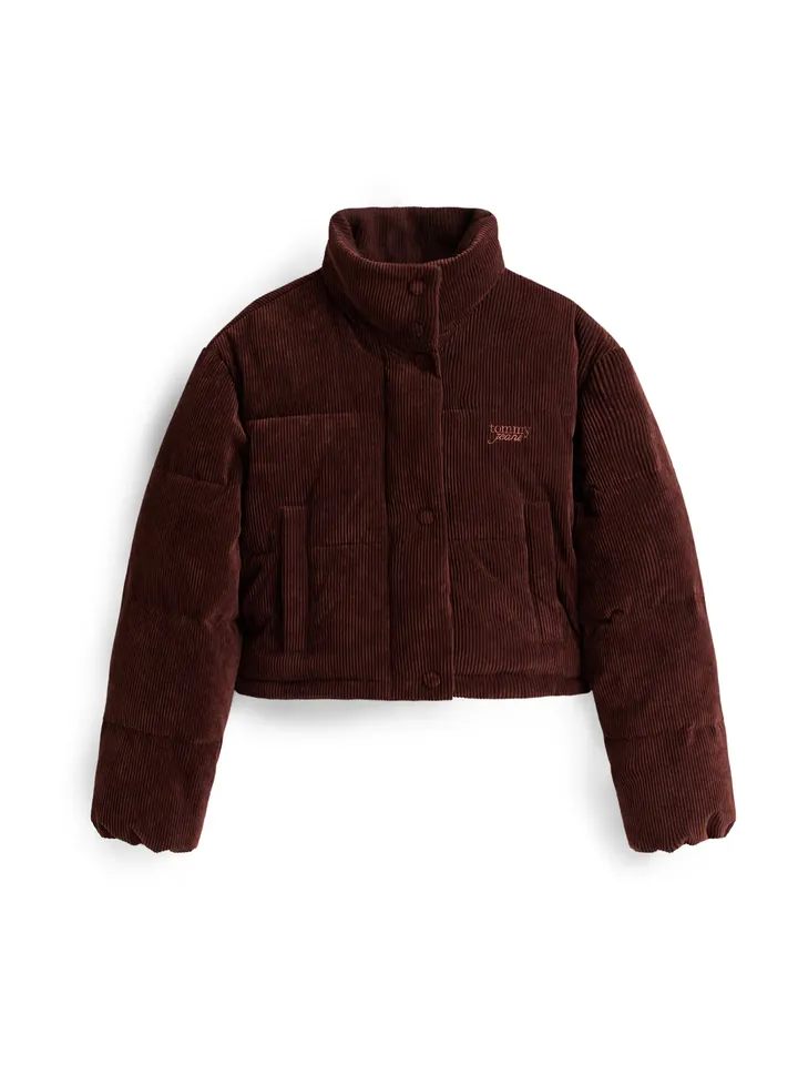 Tommy Jeans Chaqueta de entretiempo  chocolate