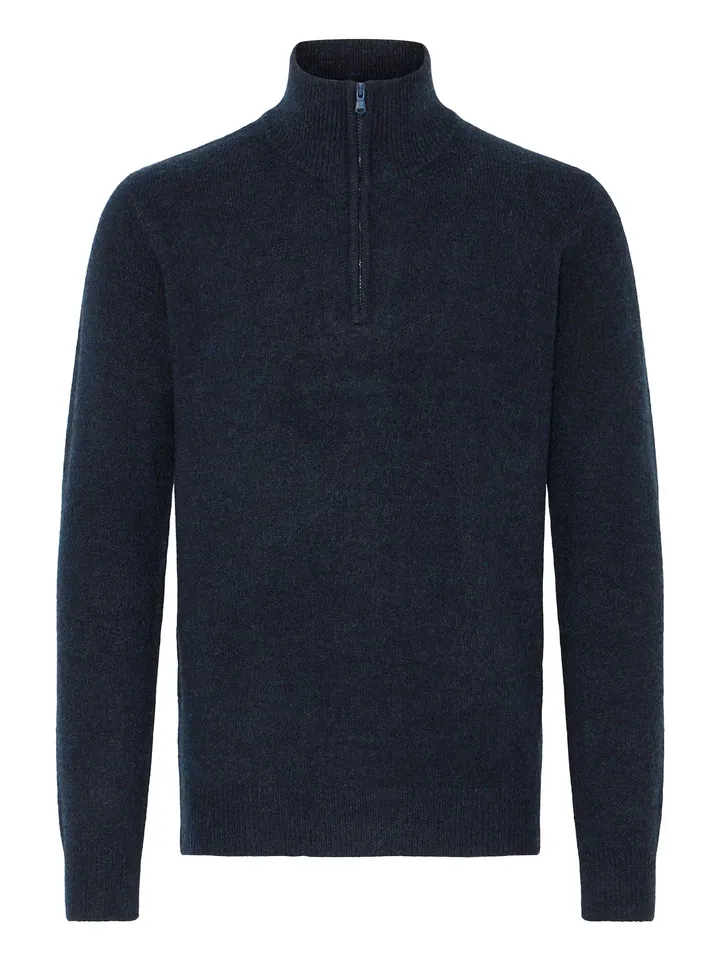 INDICODE JEANS Jersey ' IDBercell ' azul oscuro
