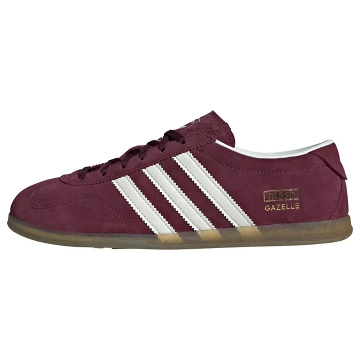 ADIDAS ORIGINALS Zapatillas deportivas bajas 'Gazelle'  oro / rojo vino / blanco