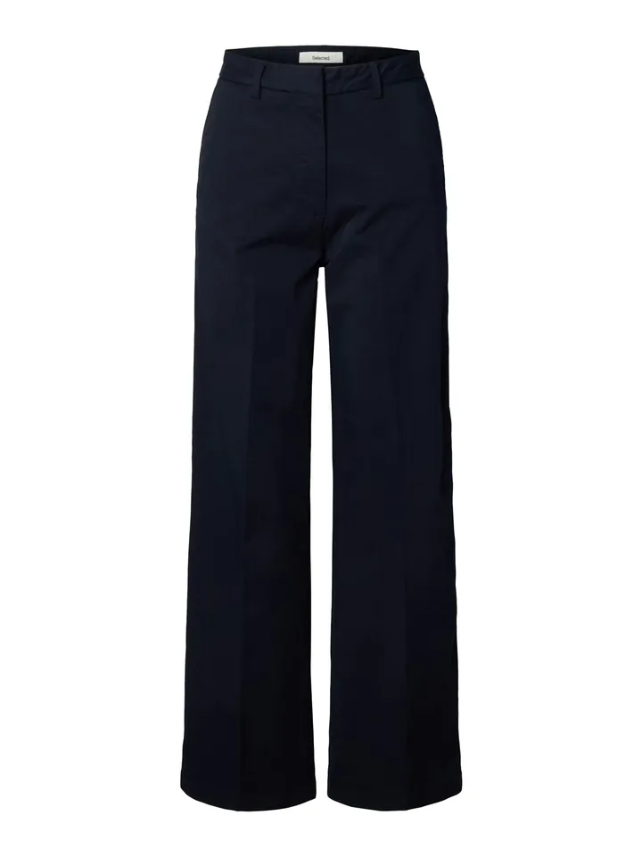 SELECTED Pantalón 'SLFMille' navy
