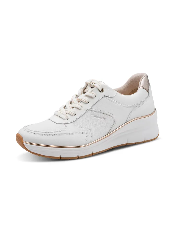 Tamaris Zapatillas deportivas bajas oro rosa / blanco