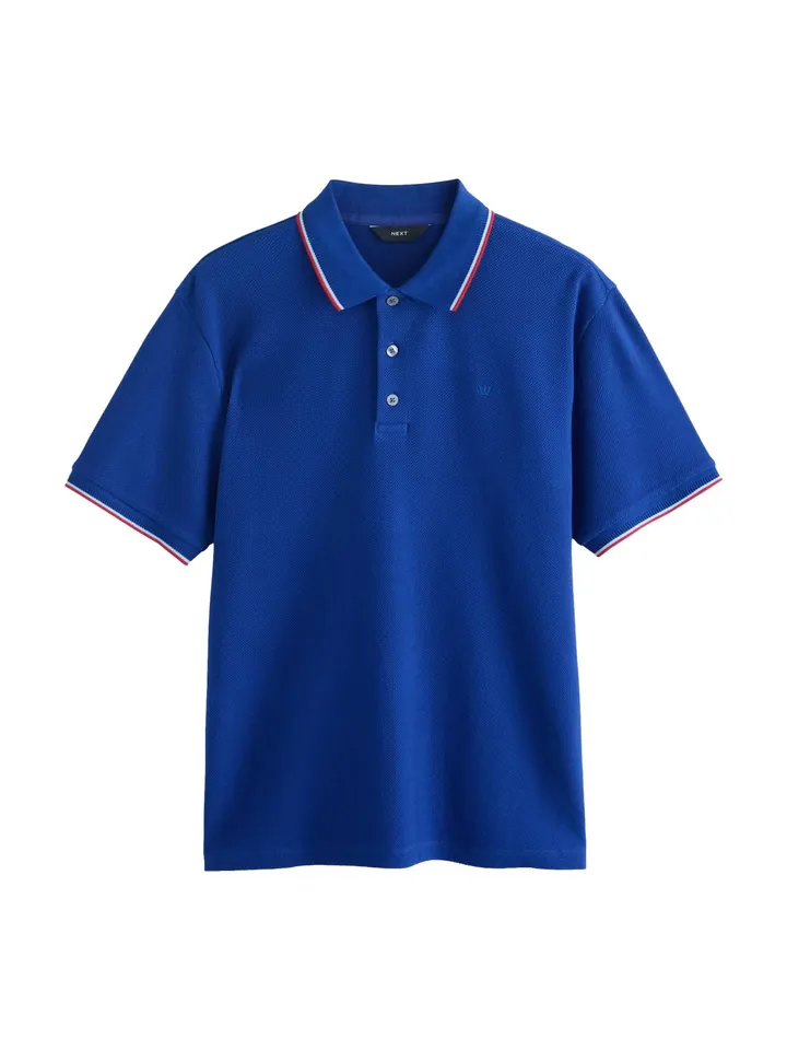 Next Camiseta azul / rojo