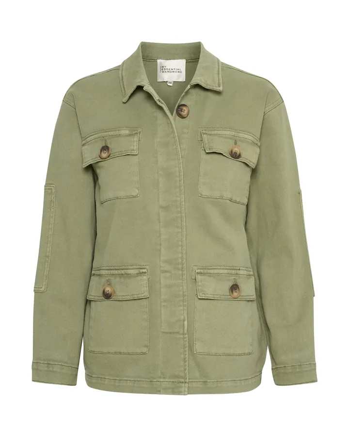 My Essential Wardrobe Chaqueta de entretiempo oliva