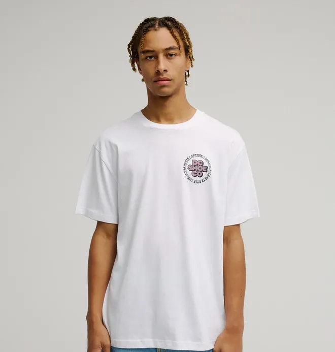 Work Circle - Camiseta de manga corta Blanco Hombre