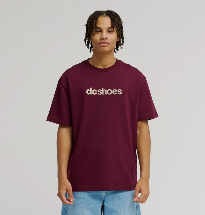 DC Lower Case - Camiseta de manga corta Rojo Hombre
