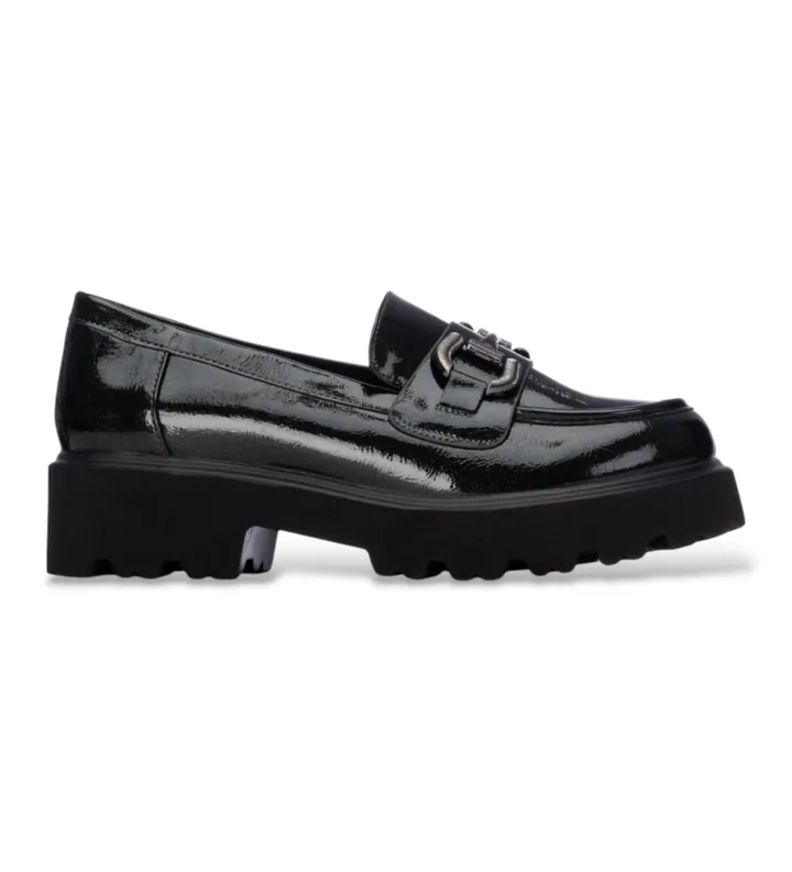 Xti para mujer. 14643302-KAKI Mocasines 146433 verde (36), 3 a 5cm, Ninguno, Casual, Charol