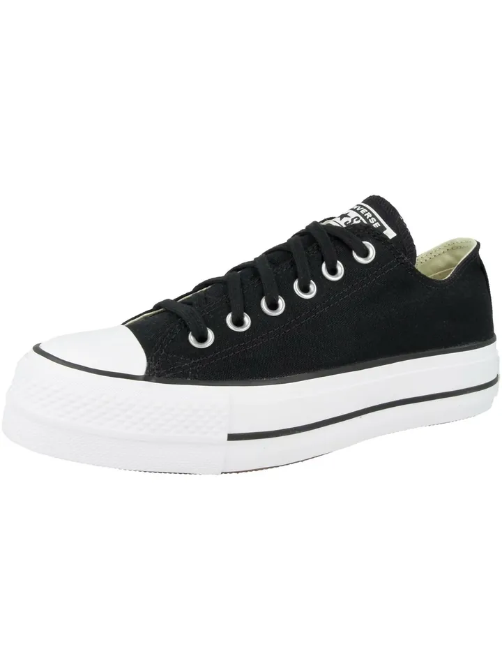 CONVERSE Zapatillas deportivas bajas 'Chuck Taylor All Star Lift' negro / blanco