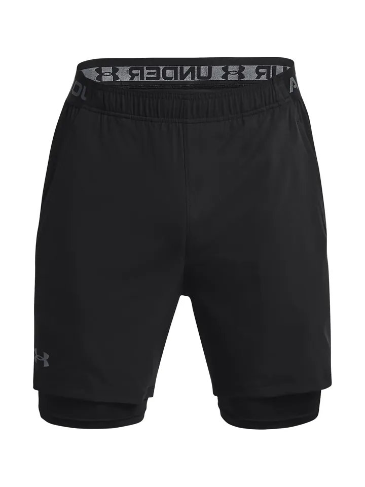 UNDER ARMOUR Pantalón deportivo 'Vanish'  gris / negro
