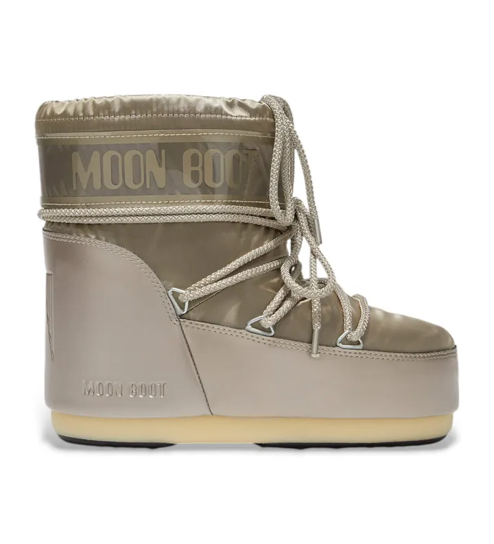Moon Boot para mujer. 80D1409350 Botas Icon Low Glance bronce (36/38), Plano, Ninguno, Casual, Nieve