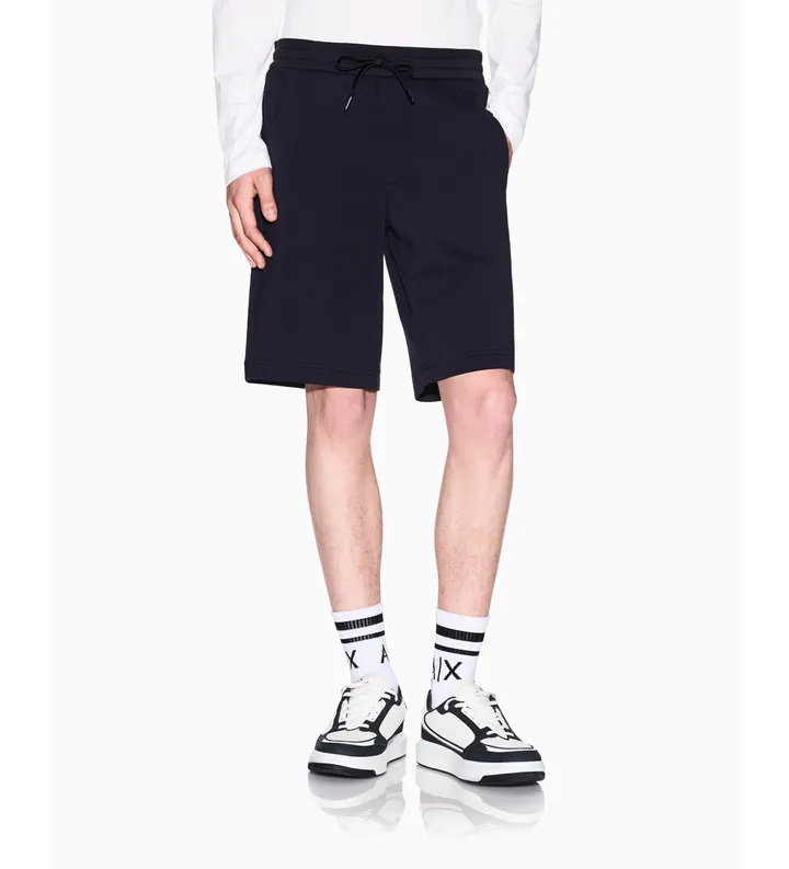 A|X Armani Exchange para hombre. XM000372AF10818UB101 Bermudas Style marino (L), Casual, Algodón
