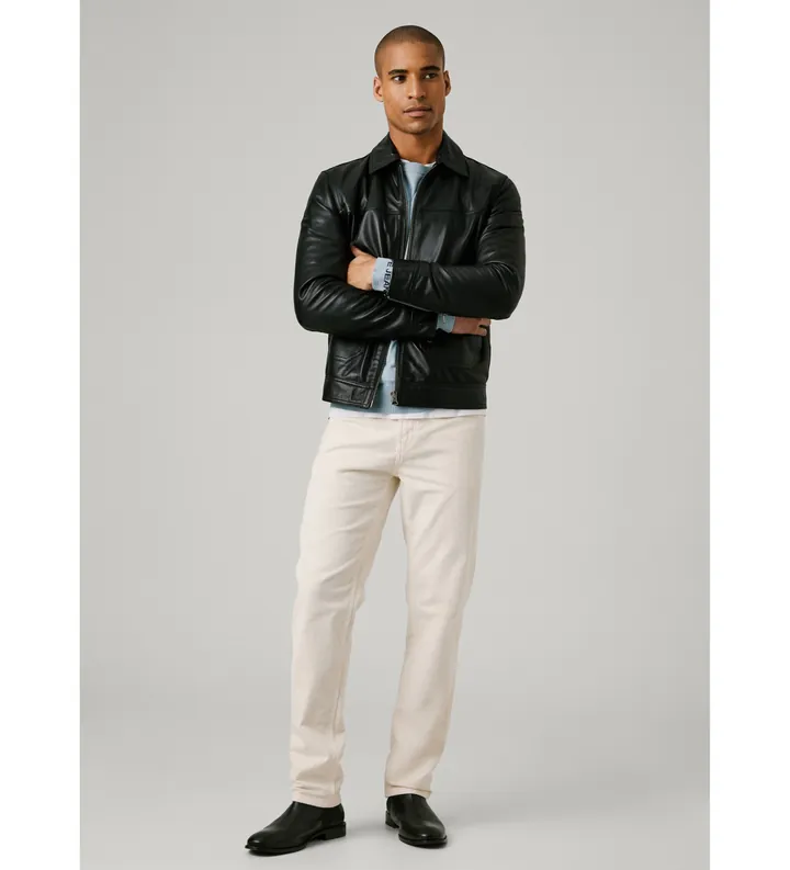 Pepe Jeans para hombre. PM2100016 Pantalón Slim Five Pockets Corduroy beige (28), Casual, Algodón, Clásico