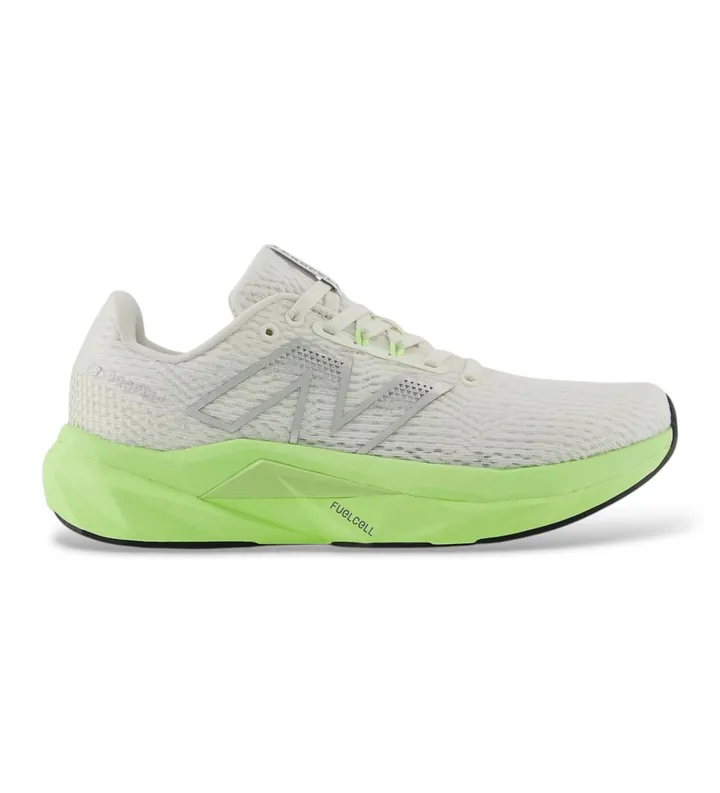 New Balance para mujer. WFCPRV5 Zapatillas FuelCell Propel v5 beige (39), Blanco, Plano, Cordones, Deportivo