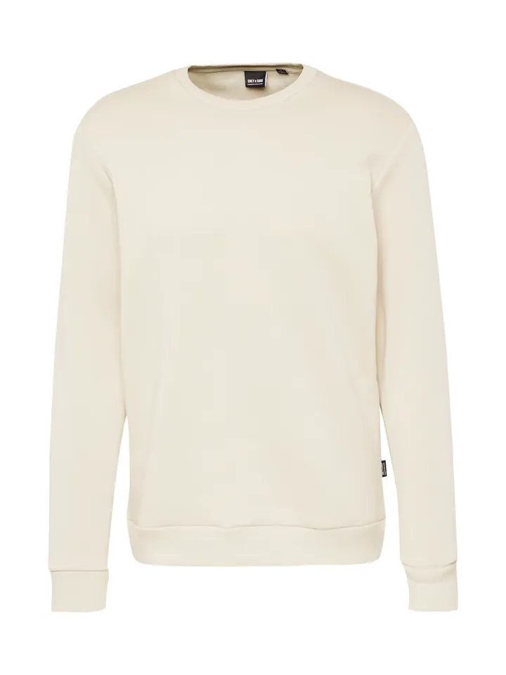 Only & Sons Sudadera 'Ceres' crema