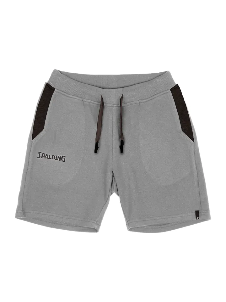 SPALDING Pantalón deportivo gris / negro