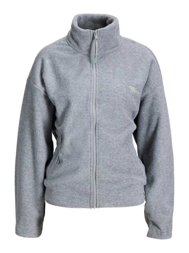 JJXX Chaqueta polar 'JXFreya' gris / blanco