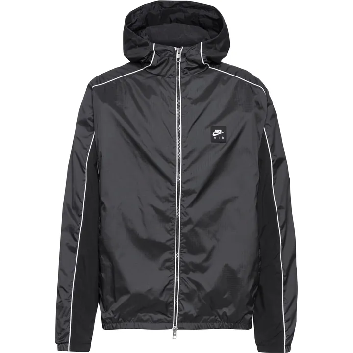 Nike Sportswear Chaqueta de entretiempo 'Air' negro / blanco