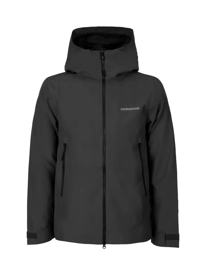 Didriksons Chaqueta de montaña 'Biak' gris / negro