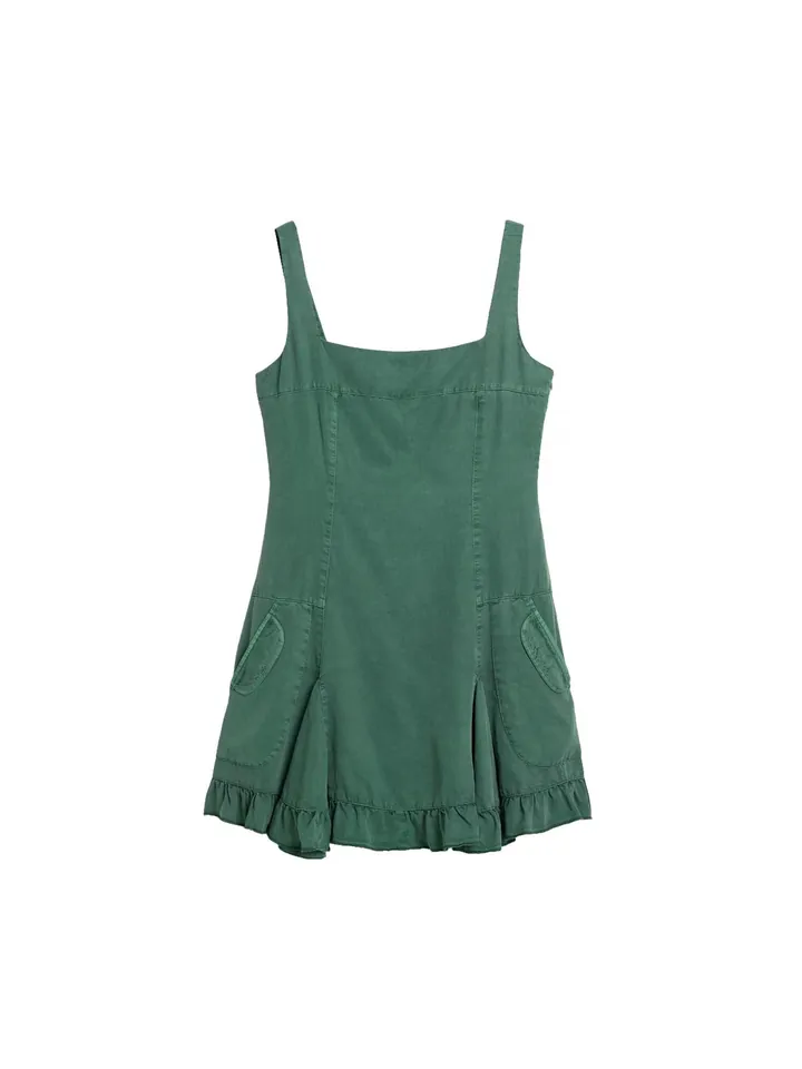 Desigual Vestido  verde