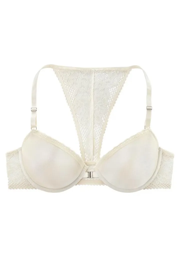 s.Oliver Sujetador crema