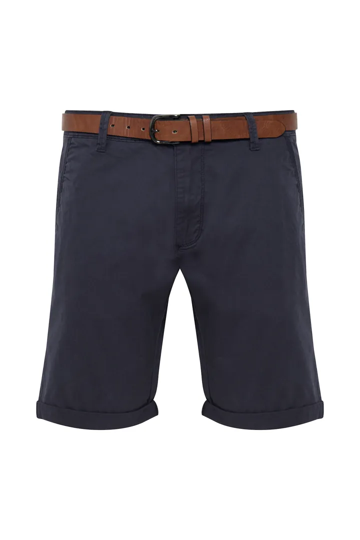 INDICODE JEANS Pantalón chino 'Tenefa' navy / marrón