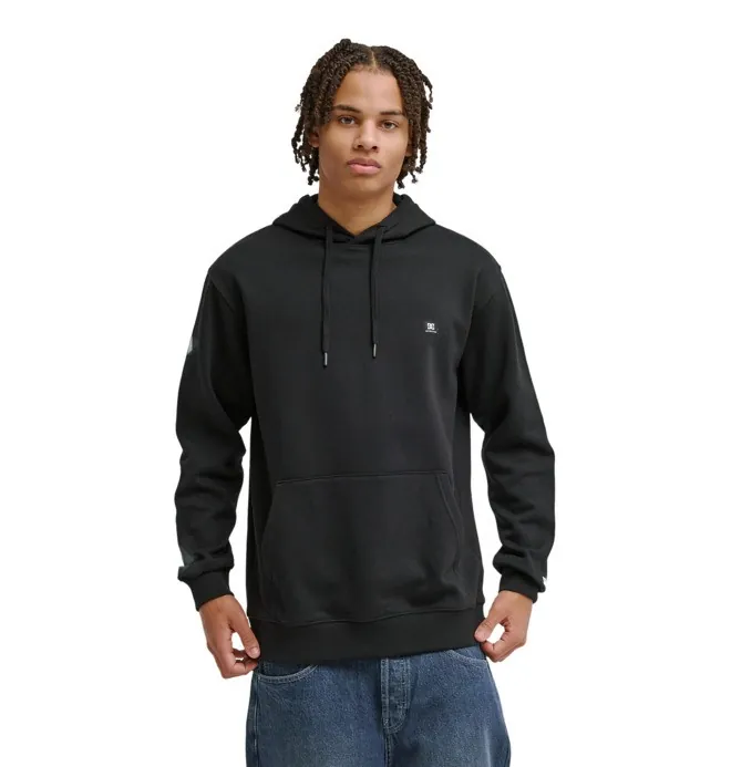 Lorion - Sudadera con Capucha Negro Hombre