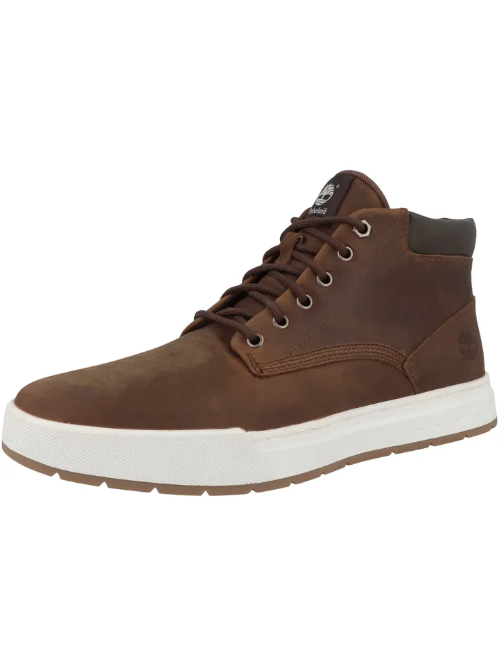 TIMBERLAND Botas con cordones 'Maple Grove' marrón / marrón oscuro / negro / offwhite
