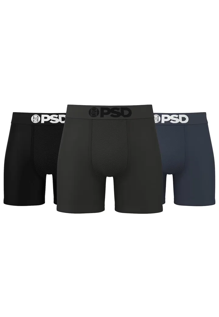 PSD Calzoncillo boxer  marino / gris / negro