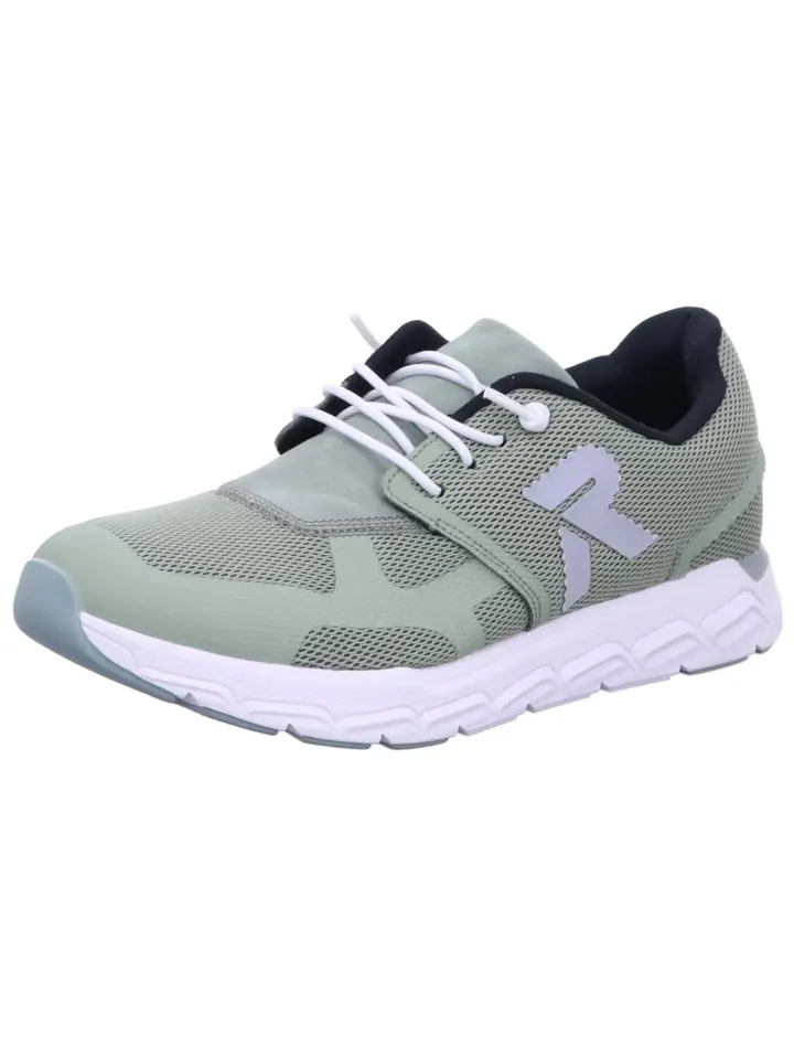 Rieker Zapatillas deportivas bajas 'Slipper Damen M9000 52 Textil & Kunststoff (Synthetik) in grün'  verde