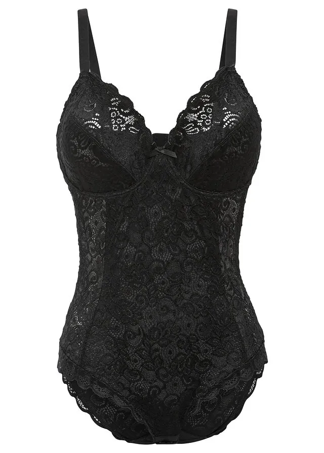 Body de encaje elegante