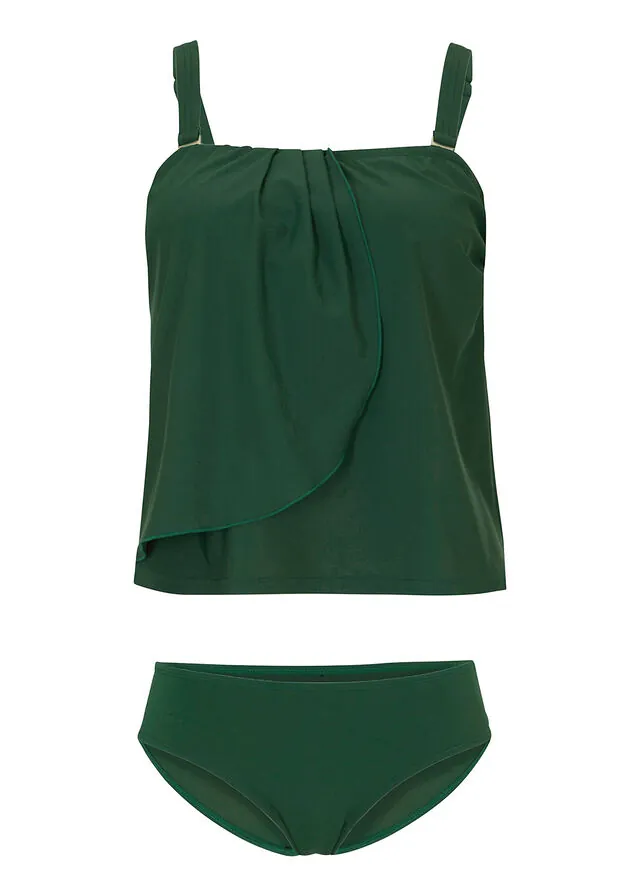 Tankini tipo bandeau (2 piezas)
