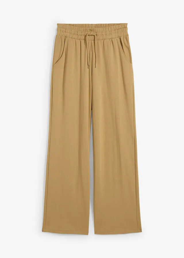 Pantalón de punto de interlock