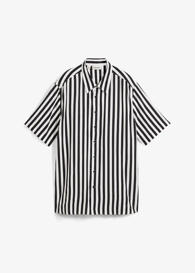 Camisa de manga corta de viscosa suave