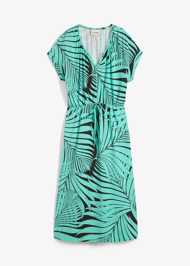 Vestido de punto de mezcla de viscosa fluida