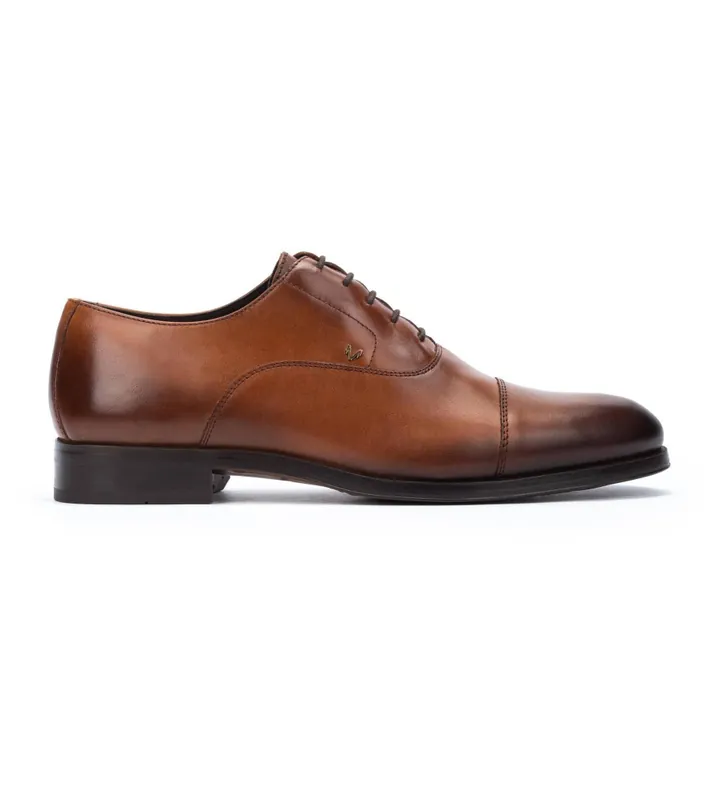 Martinelli para hombre. 1492-2631Z Zapatos de piel Empire marrón (41), Plano, Cordones, Casual, Clásico
