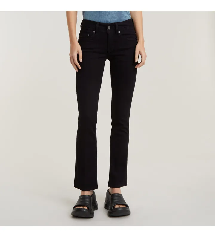 G-Star para mujer. D01896-B964-A810 Jeans Midge Bootcut negro (29/30), Casual, Algodón, Denim