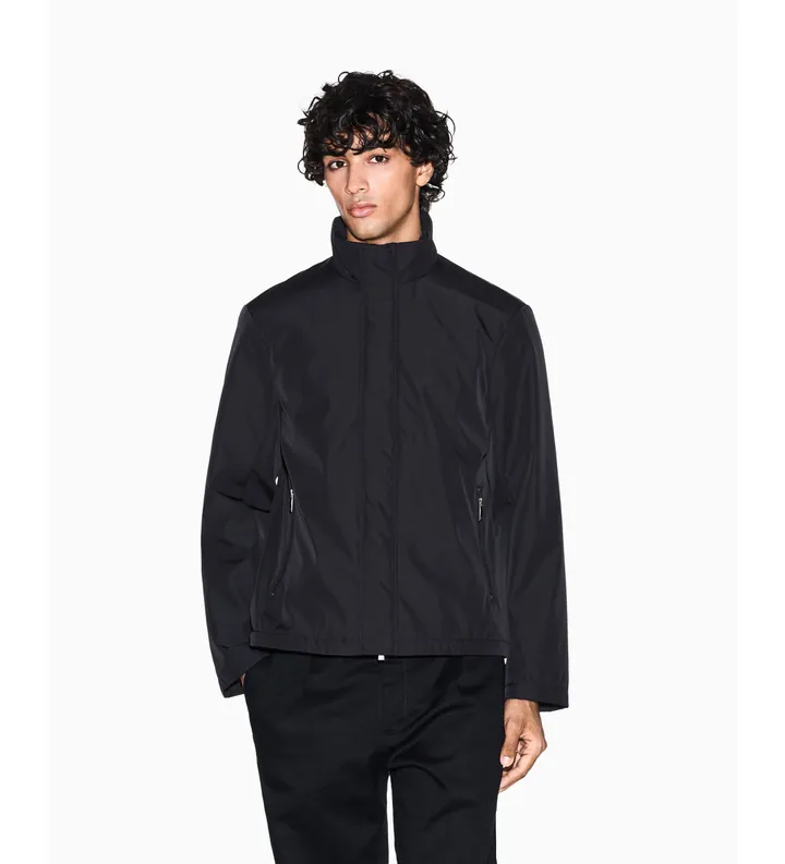 A|X Armani Exchange para hombre. XM001579AF16926UC001 Chaqueta Blouse negro (L), Casual, Poliéster