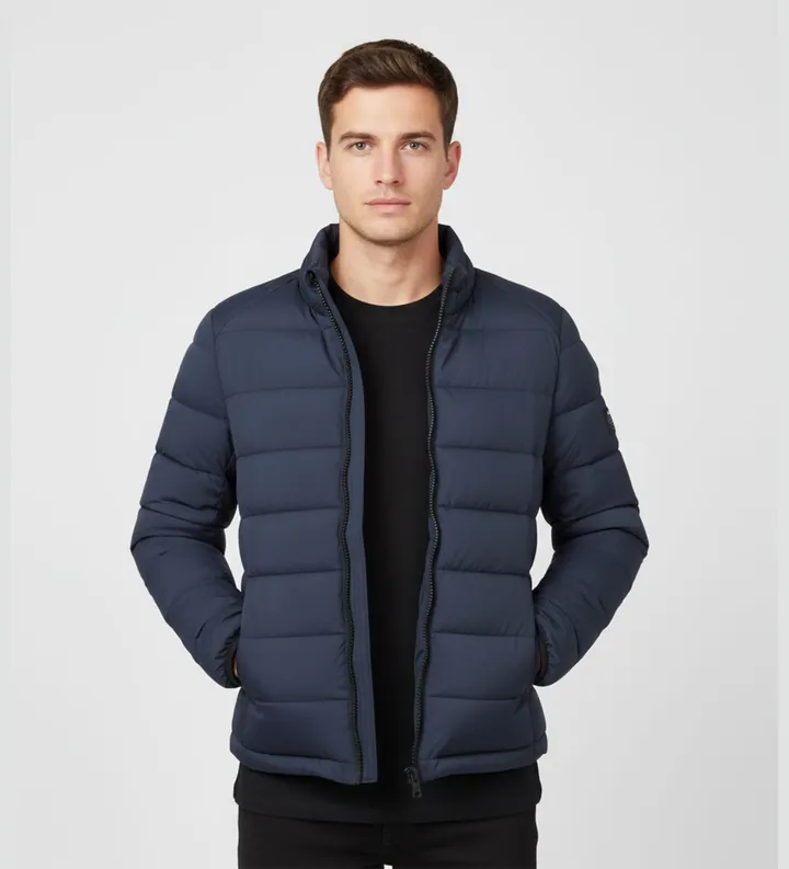 ECOALF para hombre. MCMGAJKBERET0987W25-601 Chaqueta Beret azul (XL), Casual, Poliéster Reciclado, Sostenible