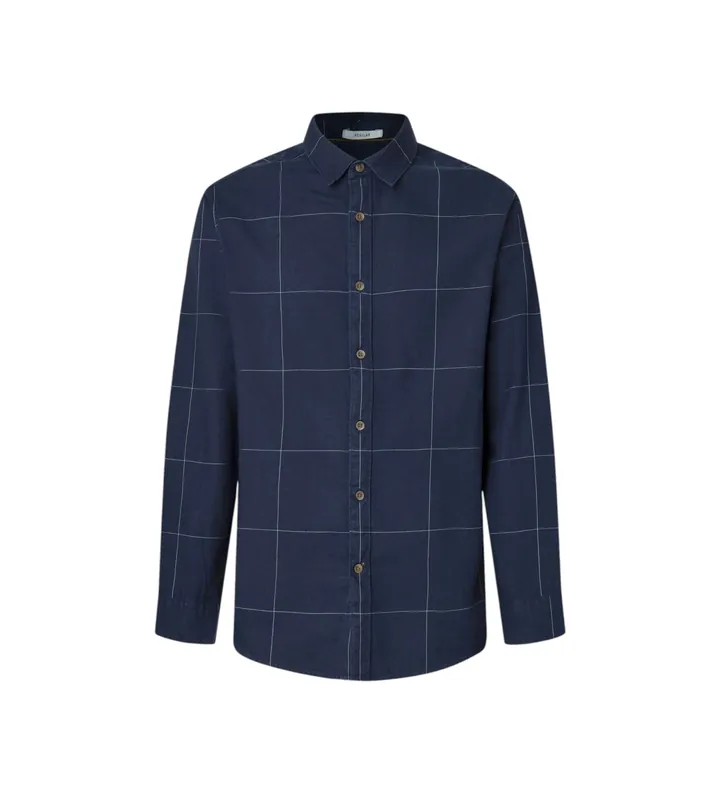 Pepe Jeans para hombre. PM3090812 Camisa Coventry marino (L), Casual, Algodón, Manga larga