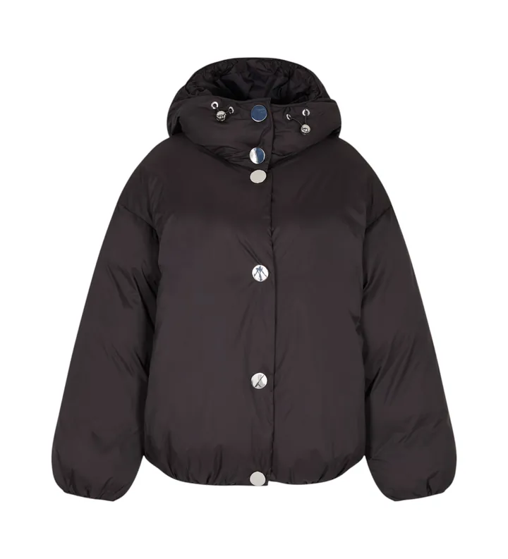 A|X Armani Exchange para mujer. XW000709AF16197UC001 Chaqueta Pres negro (S), Casual, Poliamida