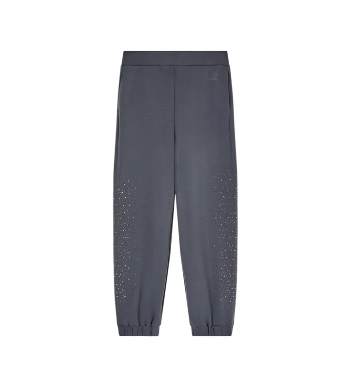 EA7 para mujer. 7W001018_AF24375 Pantalón Precious gris (L), Casual, Poliéster