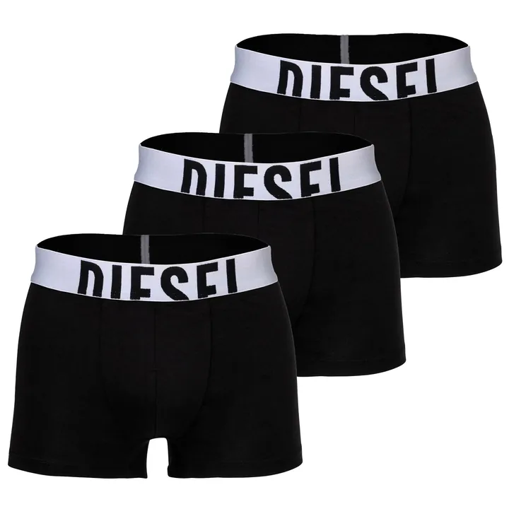 DIESEL Calzoncillo boxer 'Damien' negro / offwhite