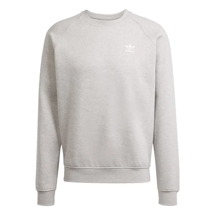 ADIDAS ORIGINALS Sudadera 'Trefoil Essentials' gris / blanco