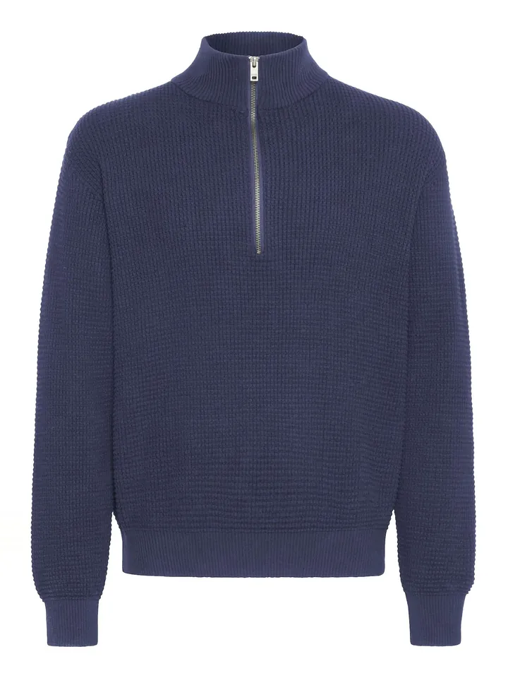 !Solid Jersey ' SDRIVER HALFZIP '  azul