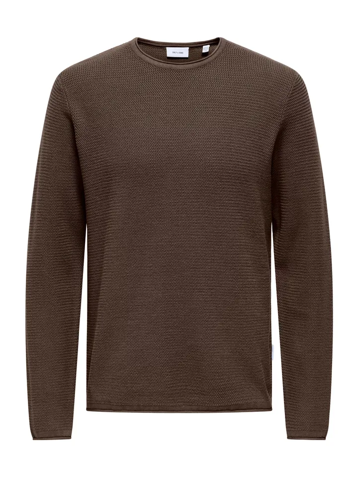 Only & Sons Jersey 'ERIC' chocolate
