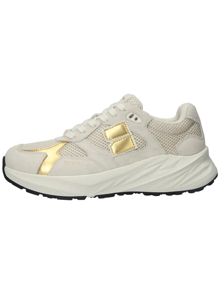 BLACKSTONE Zapatillas deportivas bajas 'Flint Marvel DL275' ecru / oro